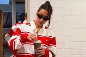 Shay Mitchell’s Mini Skirt Look Turns Heads