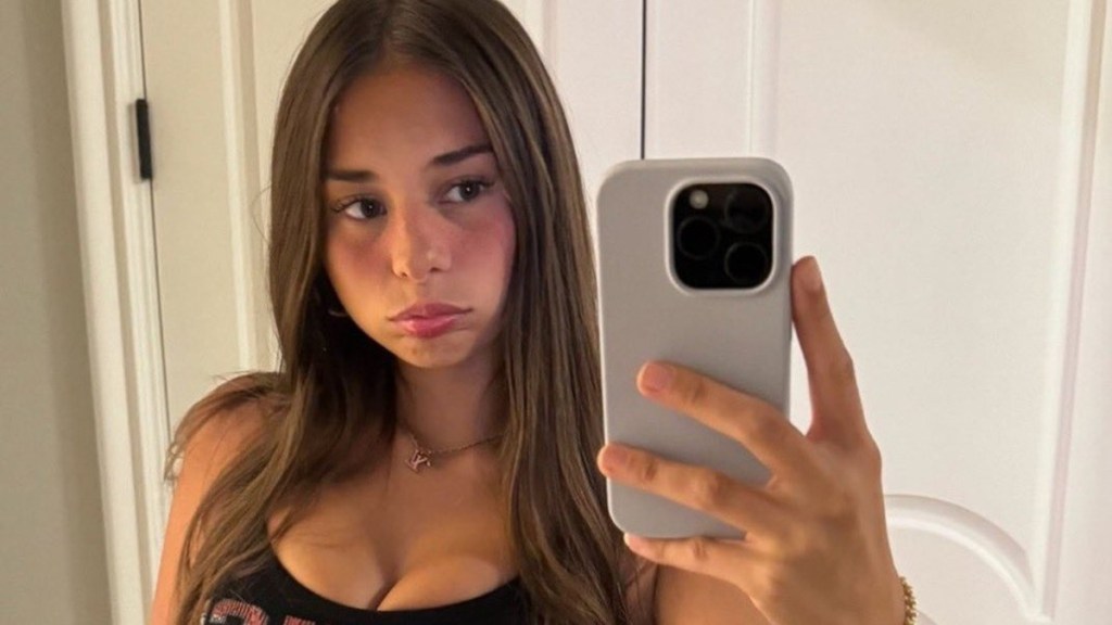 OnlyFans’ Sophie Rain’s Super-Short Black Look Is Unmissable