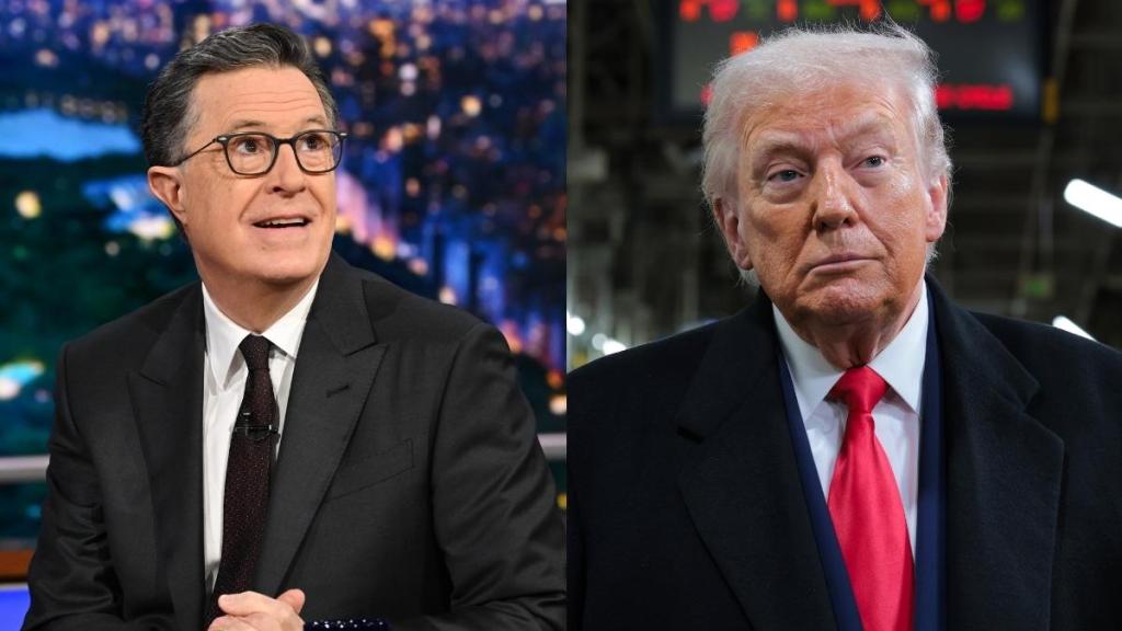 Stephen Colbert, Donald Trump
