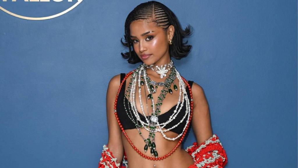 Tyla Dances in Bra Top at Jimmy Fallon Show