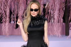 Nicole Kidman Steals the Show in Fur Maxi-Dress For PFW