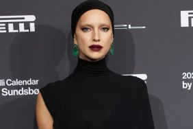 Irina Shayk's Leather Bodysuit Look Is Unexpectedly Bold