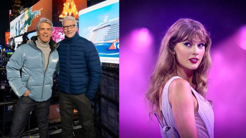 Anderson Cooper Can't Stop Blushing Because of This Taylor Swift Song