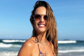 Alessandra Ambrosio's String Bikini Comes With a Cheeky Surprise