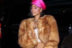 Tyla Rocks Crop Top With Capri Pants During Paris Run