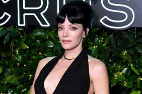 Lily Allen's Bold Backless Dress Features Daring Neckline