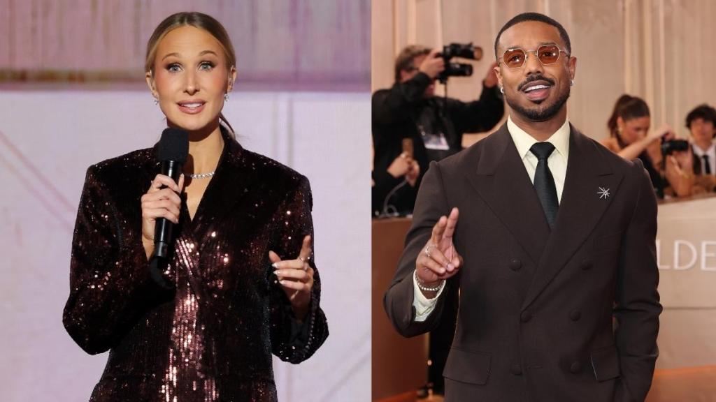 Nikki Glaser Delivers Explicit Joke About Michael B. Jordan at Golden Globes