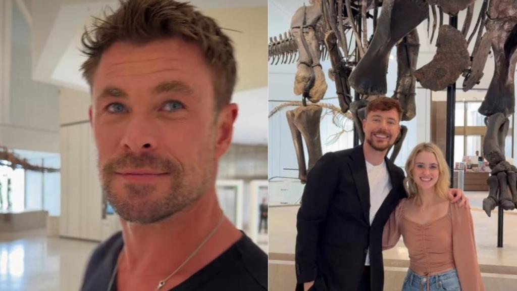 Chris Hemsworth Turns Into a Photographer For MrBeast