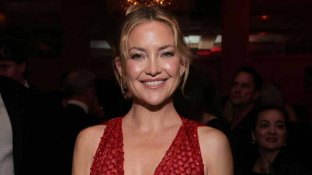 Kate Hudson's Sheer Net Dress Is As Bold As It Gets