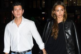 Jessica Alba & Danny Ramirez Get Super Close in Cozy Beach Photos