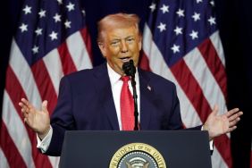 Donald Trump Apparently Enters Pink Hair Era at Recent Address