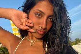 KATSEYE's Lara Raj's Bikini Is Held Up By Just a Thread