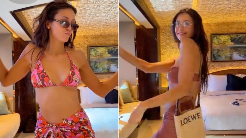 Nina Dobrev Turns Heads in Back-To-Back Bikini Looks