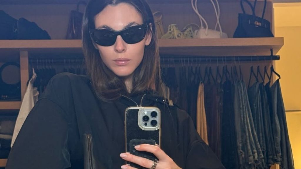 Vittoria Ceretti's Thong Looks Extra Cheeky Under Fully Sheer Dress