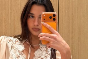 dua lipa denim shorts porsche