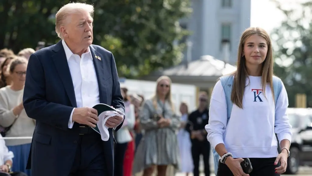Donald Trump's Granddaughter Clears the Air About Joining Politics