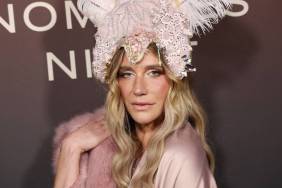 Kesha Shocks in Sky-High Slit Dress That Nearly Breaks the Internet