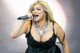 Bebe Rexha Shows Off Bold Playsuit After Empire Label Tie-Up