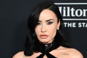 Demi Lovato Steps Out in a Striking Sheer Look Ahead of Her Tour