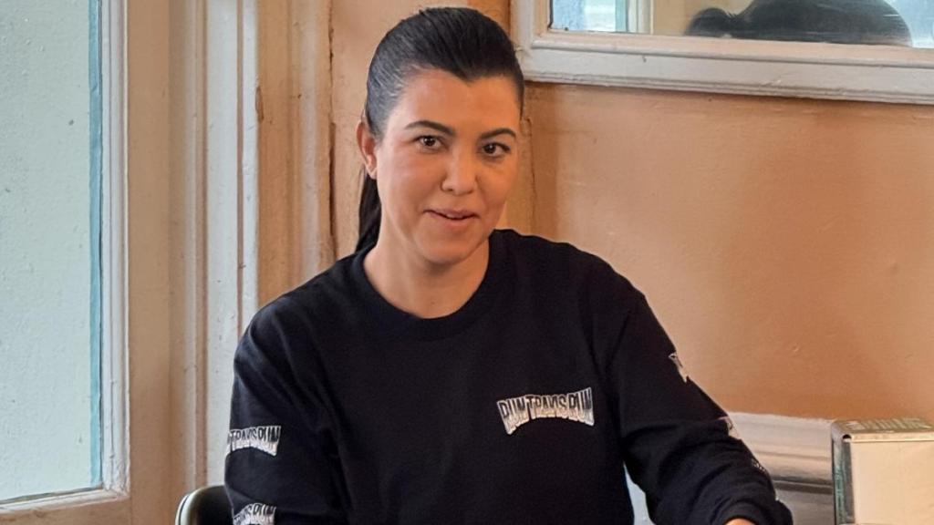 Kourtney Kardashian’s Micro Minidress Has a Lacy Surprise After Lemme Launch