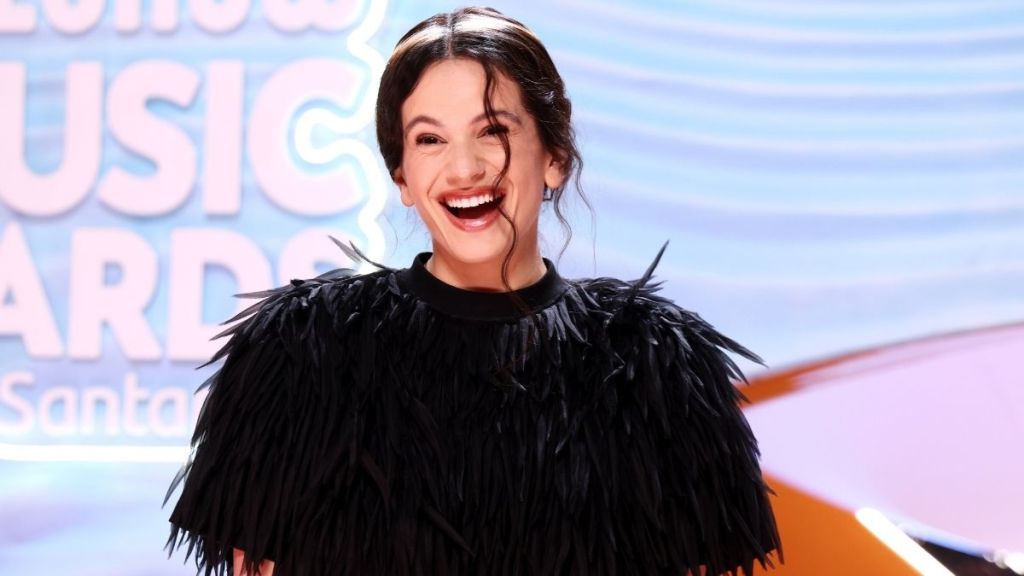 Rosalia's Dress Highlights Daring Cutout for Calvin Klein