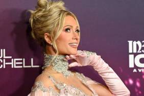 Paris Hilton Wows in Delicate-Strap Mini for Valentine’s