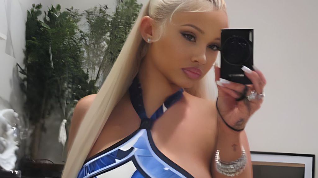 Alabama Barker mini dress instagram