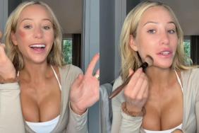 Alix Earle Expertly Styles Crop Top in Chic GRWM Video