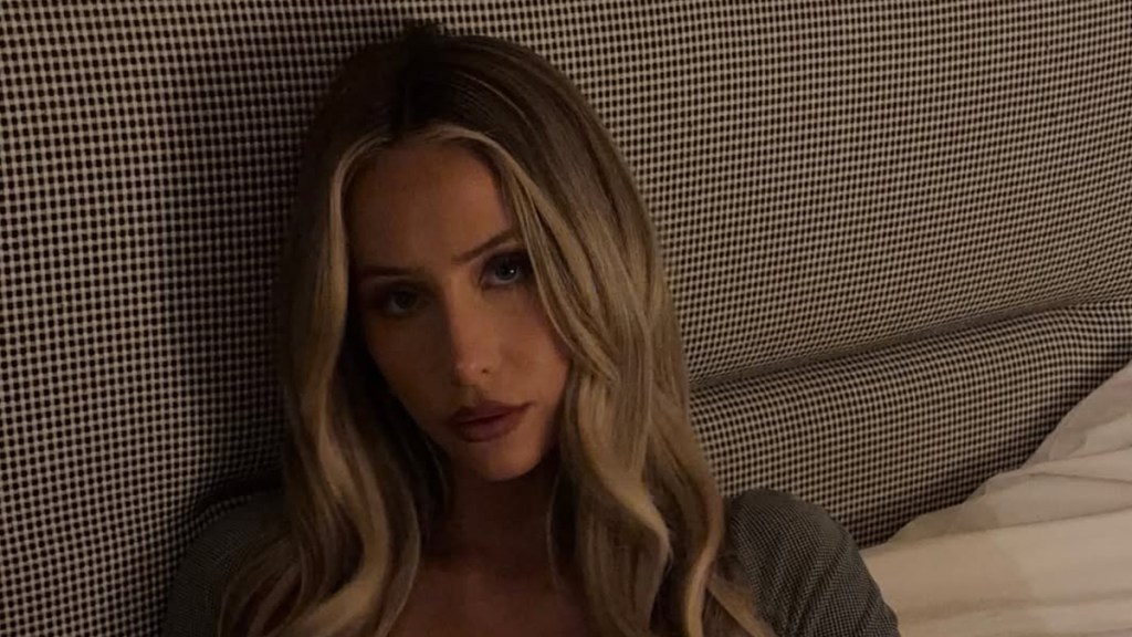 Alix Earle Models a Short Bold Dress for New Collaboration