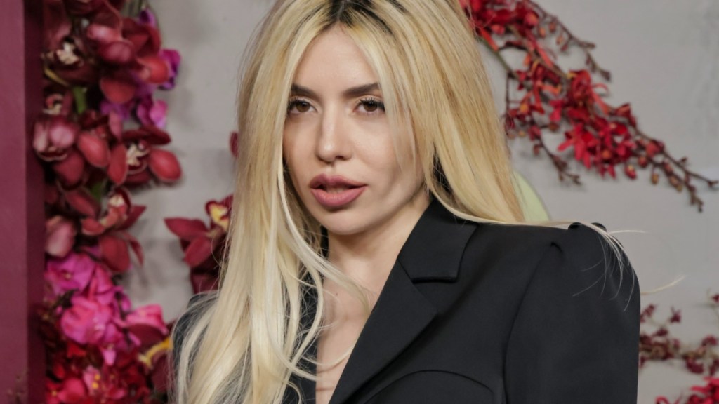 Ava Max Serves a Risqué Look in Top & Mini Shorts Ahead of New Release