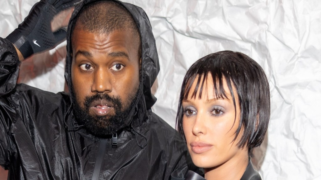 Kanye West’s Wife Pairs Tights With Sculpted Top Amid Recent Interview