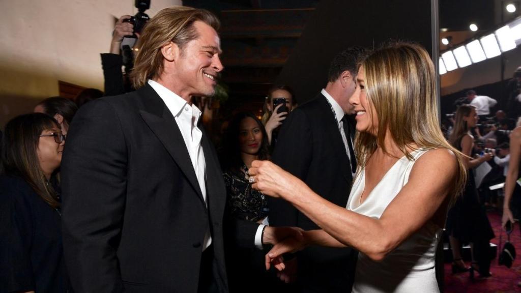 Brad Pitt and Jennifer Aniston