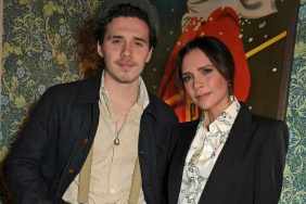 Brooklyn Beckham and Victoria Beckham