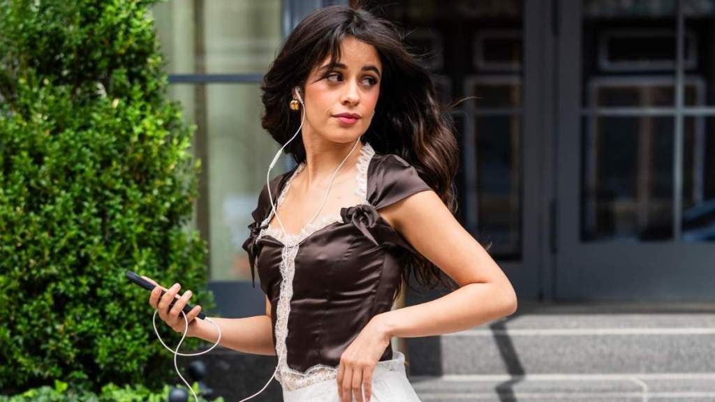 Camila Cabello Follows up Bikini Look With Backless Minidress for Outing