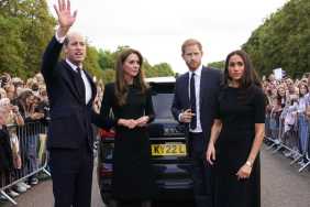 Catherine, Prince William, Prince Harry, and Meghan