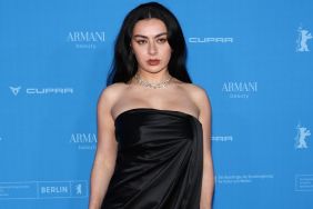 Charli XCX Commands Attention in Sculpted High-Slit Look at Berlin Film Festival