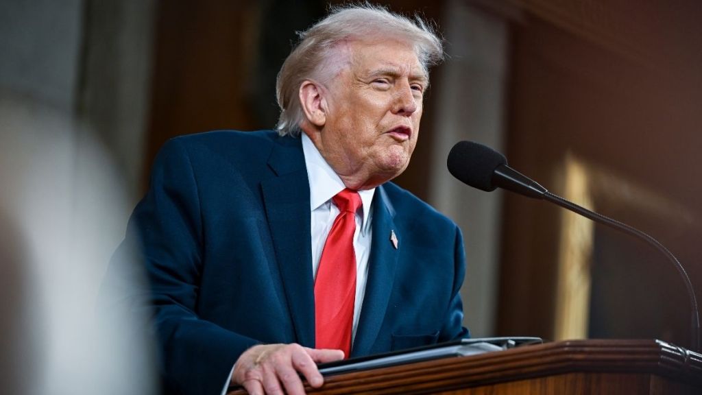 Donald Trump's 'Painted' Hand Goes Viral After SOTU Address