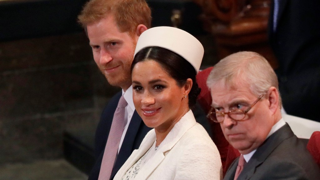 meghan markle prince harry ex-prince andrew