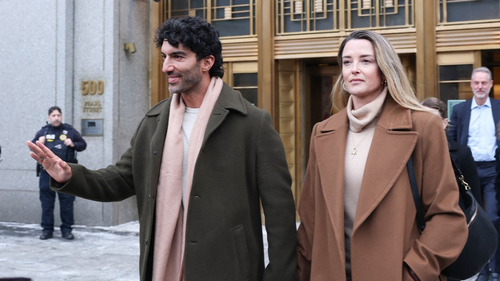 Justin Baldoni & Blake Lively Wore Matching Outfit at NYC Court