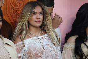 Karol G Turns Heads in a Completely Sheer Dress Amid Grammy Run