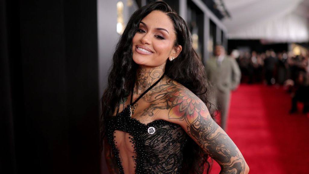 Kehlani Debuts a Sheer Cutout Look at the Grammys