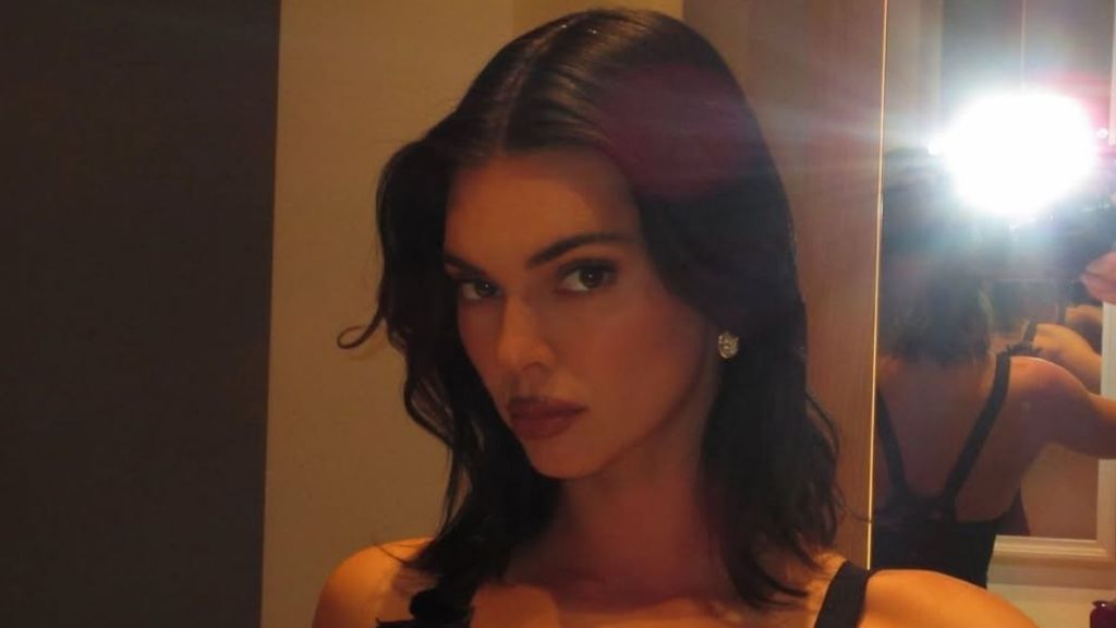 Kendall Jenner Pairs Teeny Adidas Shorts With Cropped Jacket