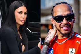 Kim Kardashian and Lewis Hamilton