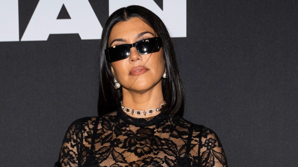 Kourtney Kardashian Slips Into Lace for a Head-Turning Photo Drop