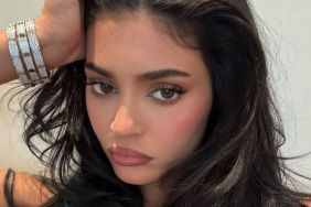 Kylie Jenner Models Mini Shorts for SKIMS Launch