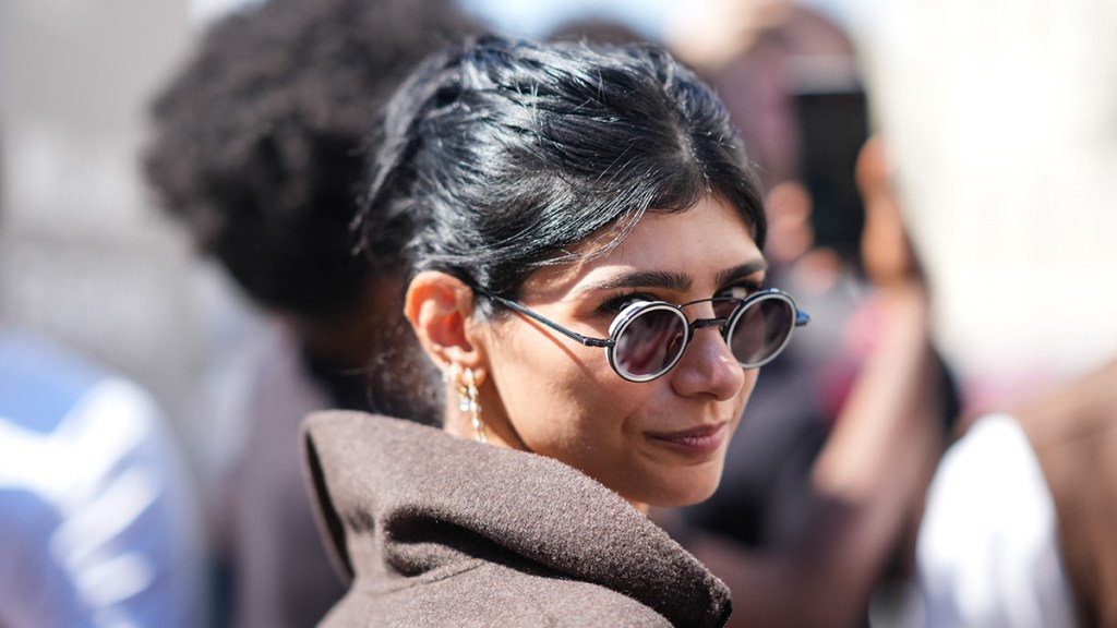 Mia Khalifa Opts for a Bathrobe as She Turns a Year Older