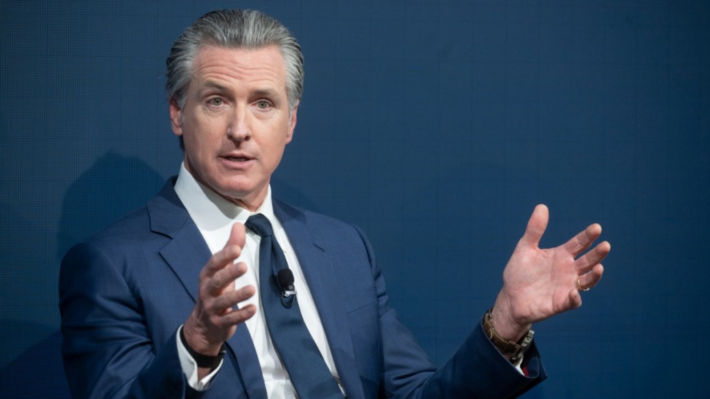 Gavin Newsom Says Donald Trump Is 'Temporary' & Will Be Gone in 'Three Years'
