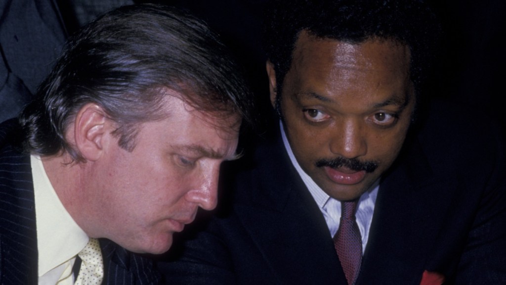 Donald Trump Honors 'Good Man' Jesse Jackson While Calling Out Democrats