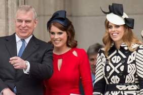 Prince Andrew, Princess Beatrice and Princess Eugenie