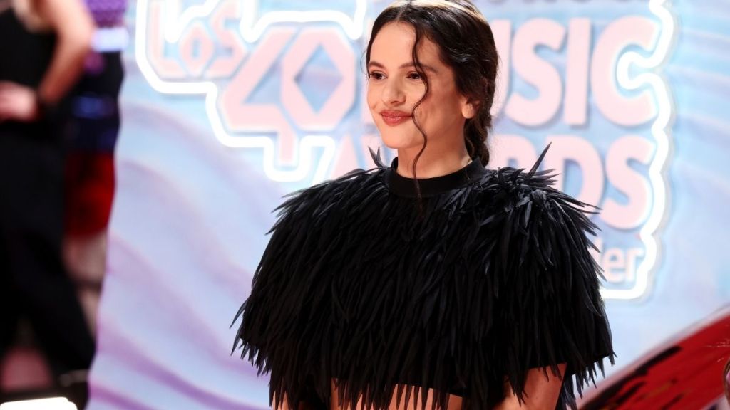 Rosalia Rocks Short Crop Top for Calvin Klein Perfume Campaign